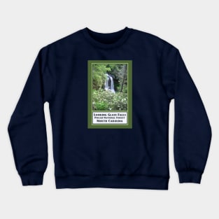 Vintage Travel Looking Glass Falls Crewneck Sweatshirt